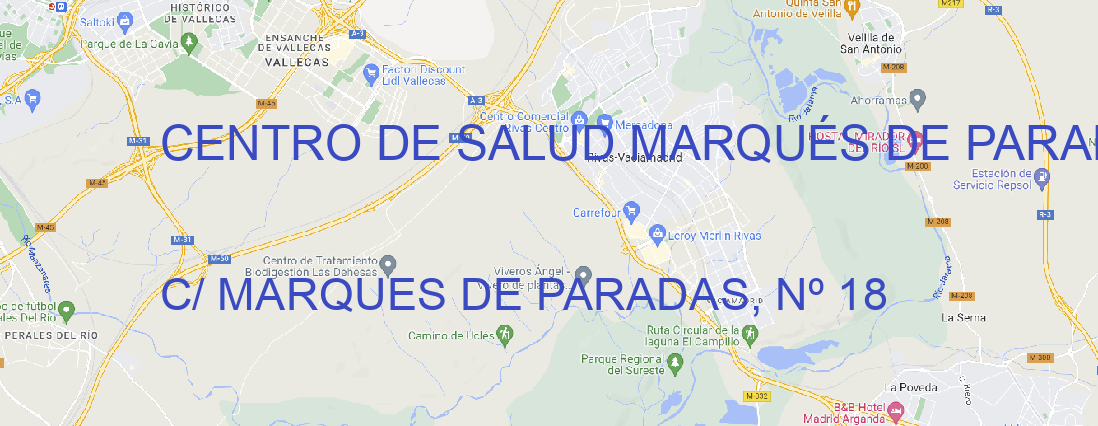 Oficina CENTRO DE SALUD MARQUÉS DE PARADAS Sevilla